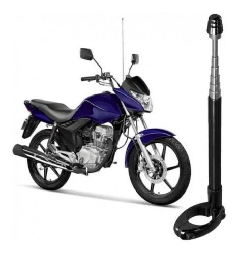 Antena Corta Hilo Retráctil Para Moto 