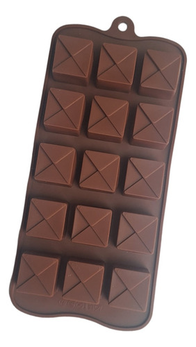*molde Silicon 15 Regalos Navidad Jabon Fondant Chocolate *