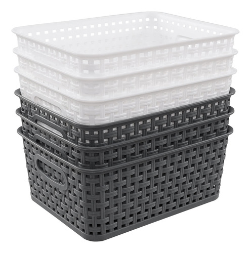 Tstorage Cesta Tejida De Plastico, Pequenas Cestas De Plasti