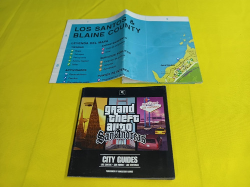 Manual Original Gta San Andreas City Guides Pc