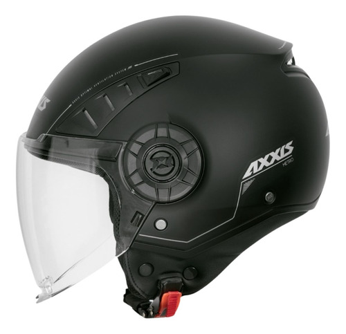 Capacete Axxis Importado Espanha Aberto Metro S Matte Black