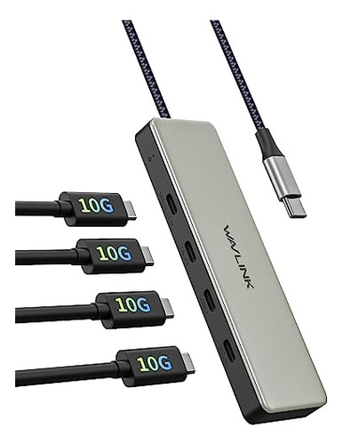 10gbps Usb C Hub, Wavlink 4 Port Usb C Hub, Data Speed Hasta