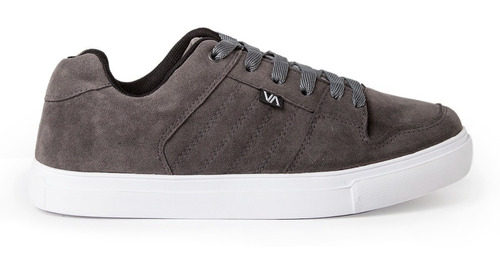 Zapatillas Skate Urbanas Cuero Gris Envio Gratis Valimited