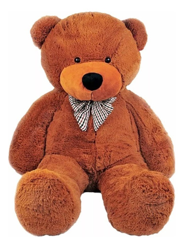 Urso Ursinho De Pelúcia Teddy Bear Gigante 1,30 Metro 130 Cm