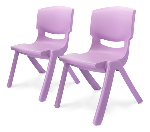 Silla Para Niños De Plástico Resistente | 2 Pack | Torosqui