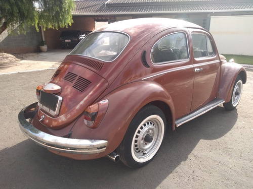 Imagem 4 de 9 de Fusca 1300 * Placa Preta * 1975