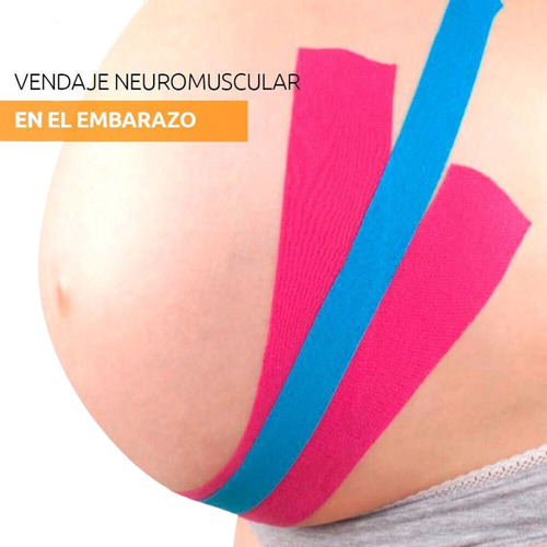 Cinta Kinesiologica Materna Prenatal Embarazo Soporte Abdo