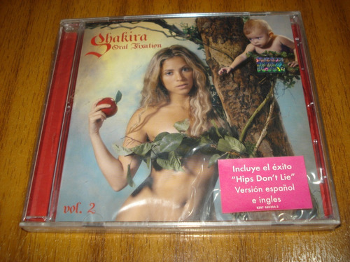 Cd Shakira / Oral Fixation Vol.2 (nuevo Y Sellado) Europeo