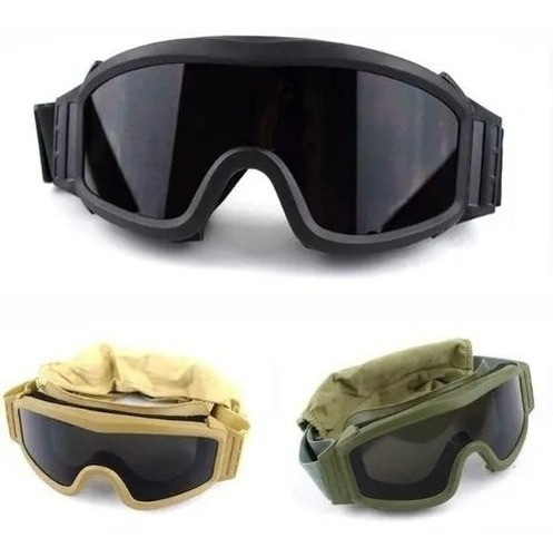 Lentes Antiparras Militares Anti Humo Y Disturbios-kortes