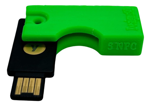 Designz3d Yubikey Protector Flip Case Keychain (5 Nfc 5c 5
