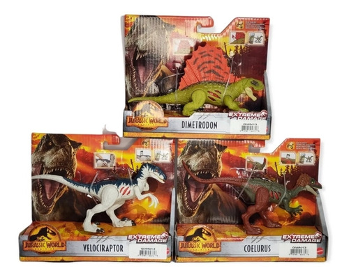 Jurassic World Dominion Extreme Damage Mattel 