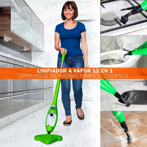 Limpiador A Vapor 12 En 1 Mopa Accesorios Multiuso X12 Livin