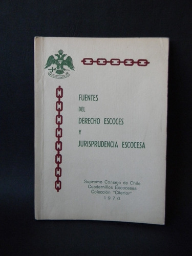 Fuentes Del Derecho Escocés Jurisprudencia 1970 Masonería