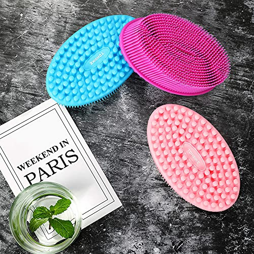 Exfoliante Corporal De Silicona, Juego De 3 Unidades, Suave,