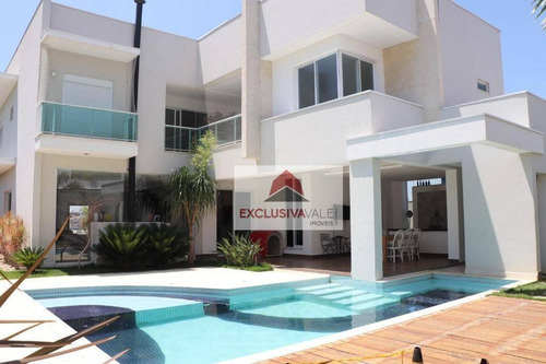 Imagem 4 de 30 de Casa À Venda, 452 M² Por R$ 3.800.000,00 - Condomínio Reserva Do Paratehy - São José Dos Campos/sp - Ca0295