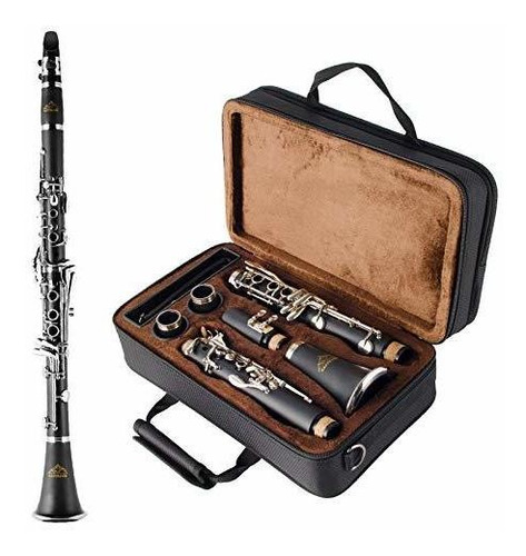 Clarinete Eastrock Principiante Estudiante Con 2 Barriles Y 