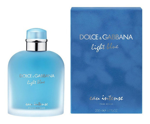 Dolce & Gabbana Light Blue Pour Homme Edp Intense 200 Ml