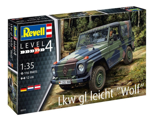 Merdedes Benz Lkw Gl Leicht Wolf Escala 1/35 Revell 03277