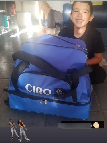 Imagen 6 de 10 de Bolso Cajon De Patin Artistico Carrito (opc Personalizable)