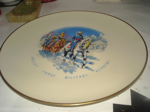 Plato De Porcelana Made In Usa Marca Lenox En Perfecto Estad