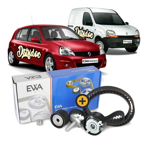 Kit Distribucion Renault Clio 2 Kangoo Megane 1.6 16v K4m