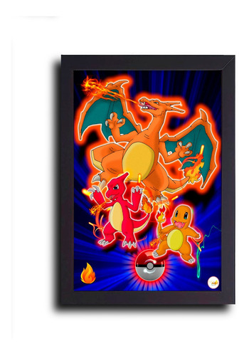 Imagen 5 de 10 de Cuadros Decorativos Pokemon - Dibujart
