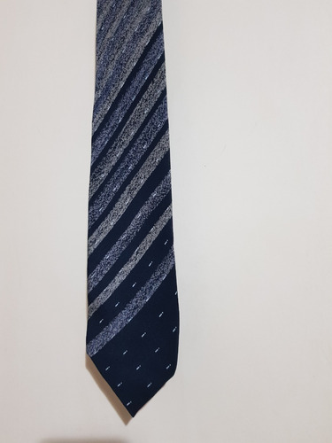 Corbata Seda Natural Francesa, Guy Laroche, Color Azul