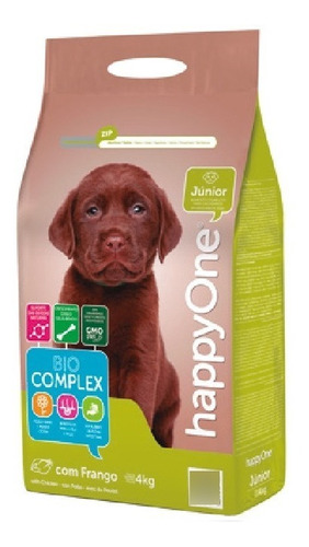 Happy One Junior 4kg - Alimento Para Perros Cachorros 