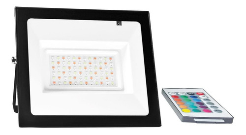 Reflector Led 50w Smd Rgb Con Control Remoto Exterior Winled