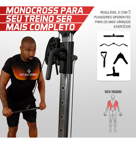 Multi Estação De Musculação 160kg Academia Profissional Treino