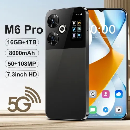 Py M6 Pro 5g Carga Inalámbrica 7.3 Smartphone Android