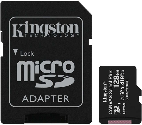 Memoria Micro Sd Kingston Canvas Select Plus 128gb Clase 10 