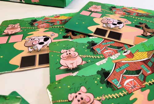 Juego De Mesa Granja Colorida Coloridojuegos