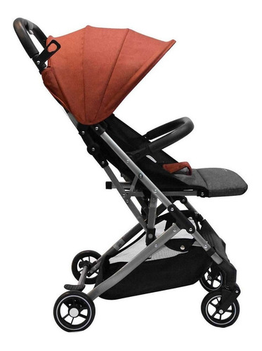 Imagen 2 de 4 de Cochecito de paseo Premium Baby Sevilla rojo con chasis color plateado