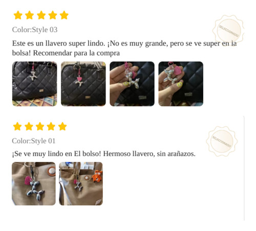 Llavero Perro Globo Inflable Corazón Joya Colores Varios