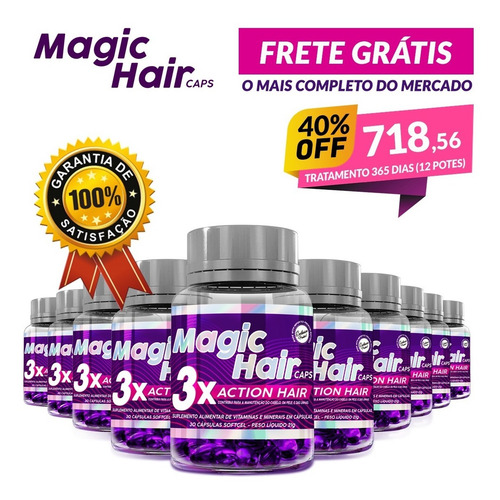 Produto P/ Crescer Cabelo E Eliminar Queda De Cabelo 12 Unid | Parcelamento sem juros Produto P/ Crescer Cabelo E Eliminar Queda De Cabelo 12 Unid | Parcelamento sem juros