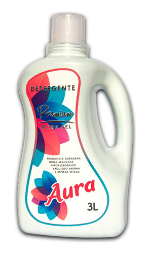 Aura Fe Detergente Liquido Premium 3lt