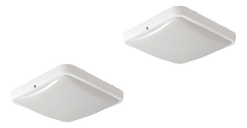 Par de luzes de teto LED Overlay 22w White 30k Magg