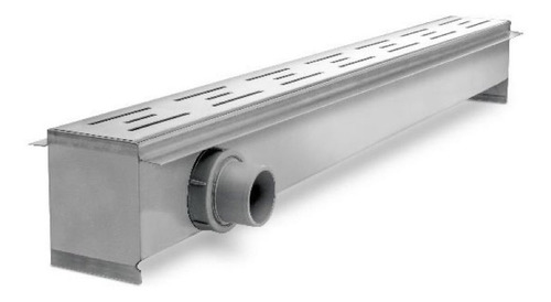 Imagen 10 de 10 de Rejilla Lineal Ducha Porcelanato 70 Baño Desague Horizontal
