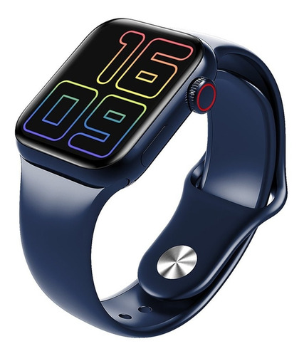 Smartwatch Bluetooth Llamadas Hw12 Pantalla Full Touch Azul