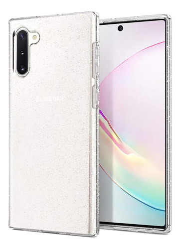 Funda Spigen Liquid Crystal Glitter P/ Galaxy Note 10 Clear