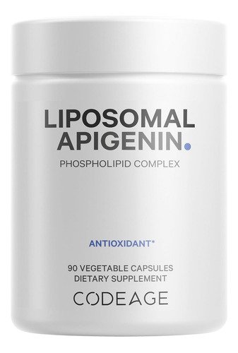 Suplemento de apigenina liposomal Codeage, suministro para