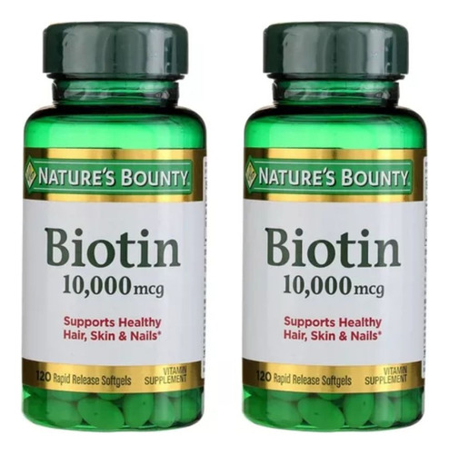 Biotina 10.000 Mcg X 2 - Unidad