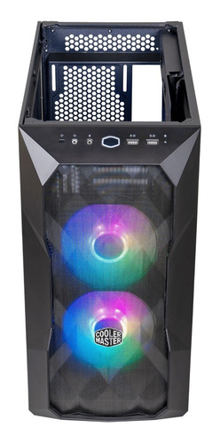 Imagen 9 de 10 de Gabinete Cooler Master Masterbox Td300 Mesh Negro Vidrio P