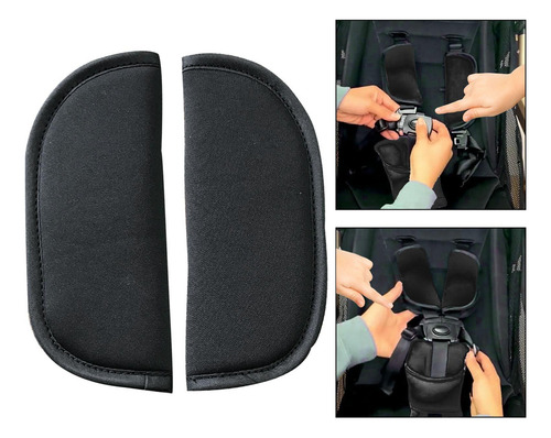 3 Almohadilla For Cinturón De Seguridad, Funda For Correa