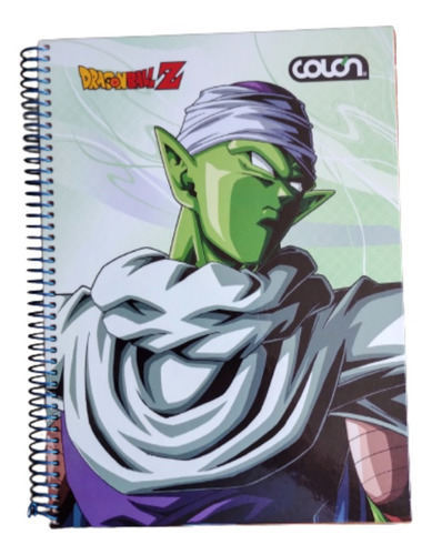 Cuaderno Dragón Ball Z , Triple 150 Hojas , Tapa Dura , 7mm