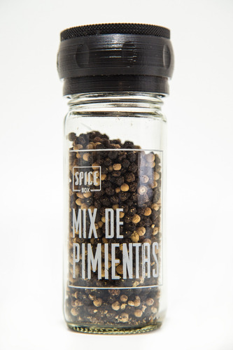 Mix De Pimentas En Grano Premium 140 Grs Spice Box F