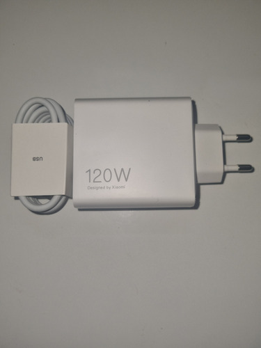 Cargador Xiaomi 120w Tipo-c Blanco (Usado)