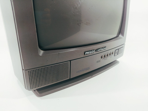 Tv Antiga Tudo Philco Hitachi 14 Polegadas Colorida Bivolt