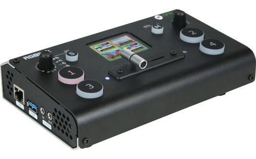 Imagem 7 de 8 de Switcher Rgblink Mini + Para Streaming Multiview Chromakey